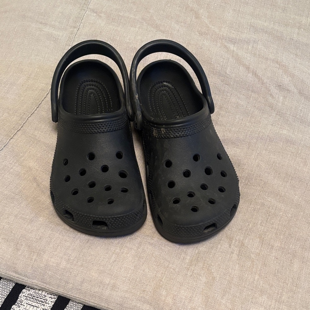 CROCS Kids Black Water Shoes